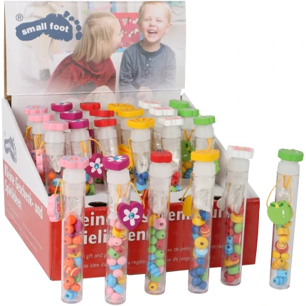 Χάντρες κατασκευής κολιέ σε σωλήνα small FOOT (10119)