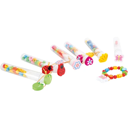 Χάντρες κατασκευής κολιέ σε σωλήνα small FOOT (10119)