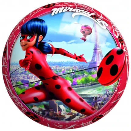 Μπάλα 130mm Miraculous Ladybug John (50808)