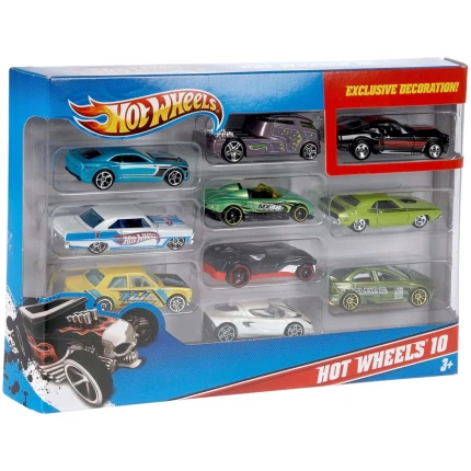 ΑΥΤΟΚΙΝΗΤΑΚΙΑ HOT WHEELS ΣΕΤ ΤΩΝ 10 MATTEL (54886)
