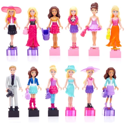 Blind Pack Mega Bloks Barbie 7pcs  (STBU00572)