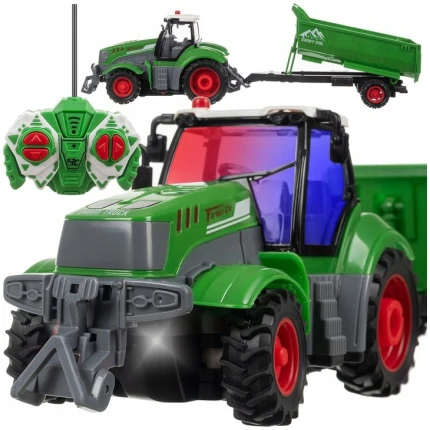 R/C Τρακτέρ με Τρέιλερ 27Mhz Kruzzel (24850)