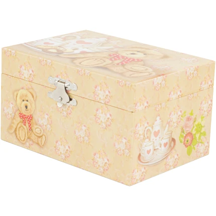 Μουσικό Κουτί Teddy Bear Αρκουδάκι με Συρτάρι Ulysse (9546)