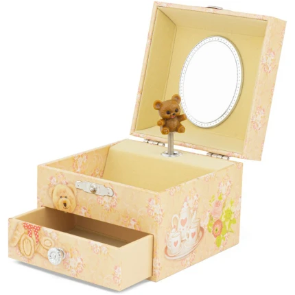 Μουσικό Κουτί Teddy Bear Αρκουδάκι με Συρτάρι Ulysse (9546)